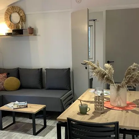 Mobil-home Avec Terrasse Pour 5 à - Api-1-52-425 * Limeuil