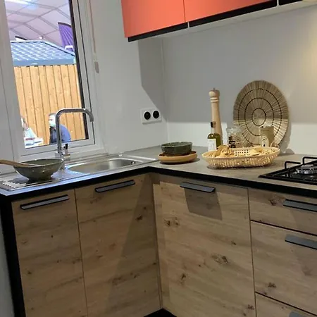 Camping Mobil Confortable Avec Terrasse Pres De - Api-1-52-425 Limeuil