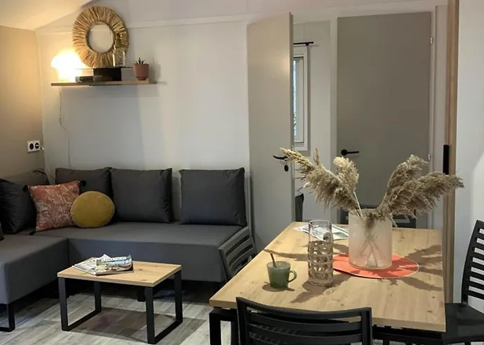 Mobil Confortable Avec Terrasse Pres De - Api-1-52-425 * Limeuil