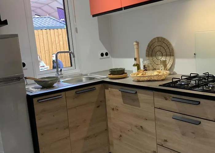 Campingplads Mobil Confortable Avec Terrasse Pres De - Api-1-52-425 Limeuil