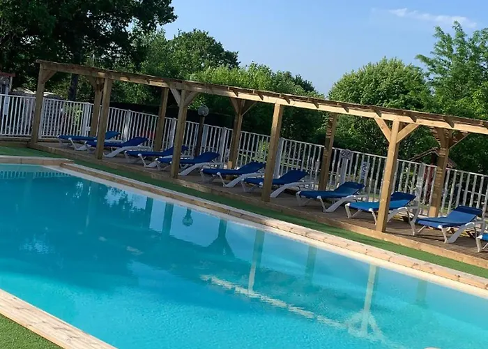 Mobil Confortable Avec Terrasse Pres De - Api-1-52-425 Campingplads Limeuil